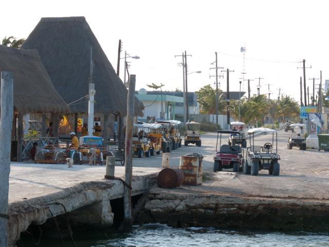 Fährhafen auf der Isla Holbox-5