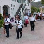 Prozession und Fiesta Mexicana in Huatulco-12