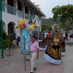 Prozession und Fiesta Mexicana in Huatulco-14