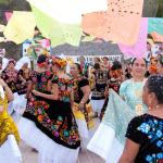 Prozession und Fiesta Mexicana in Huatulco-22