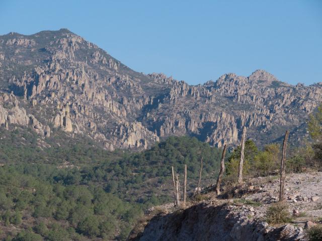 Berge in der Umgebung von Jerez