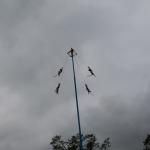 Voladores in der archäologischen Zone El Tajin-8