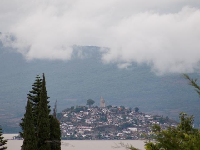 Pátzcuaro See mit Blick auf die Insel Janitzío-2