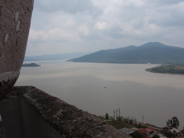Blick auf de Pátzcuaro-See