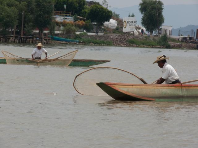 Fischer auf dem Pátzcuaro-See-3