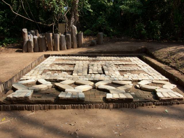 La Venta Park - archäologische Artefakte der Olmekenkultur-10