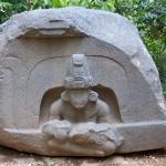 La Venta Park - archäologische Artefakte der Olmekenkultur-21