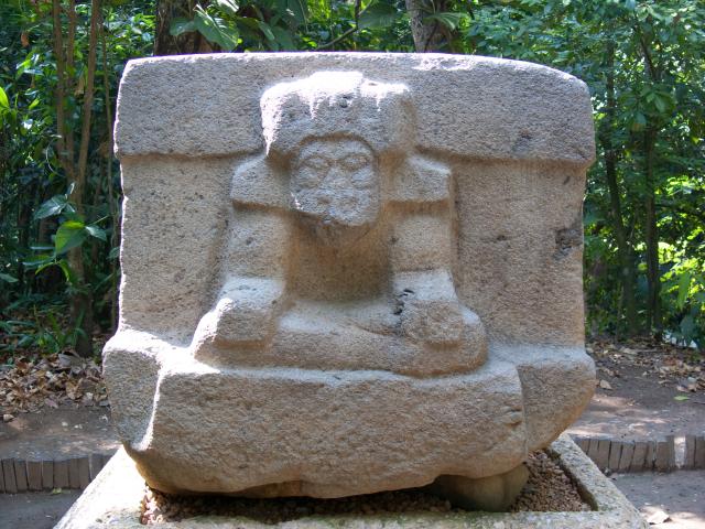 La Venta Park - archäologische Artefakte der Olmekenkultur-22