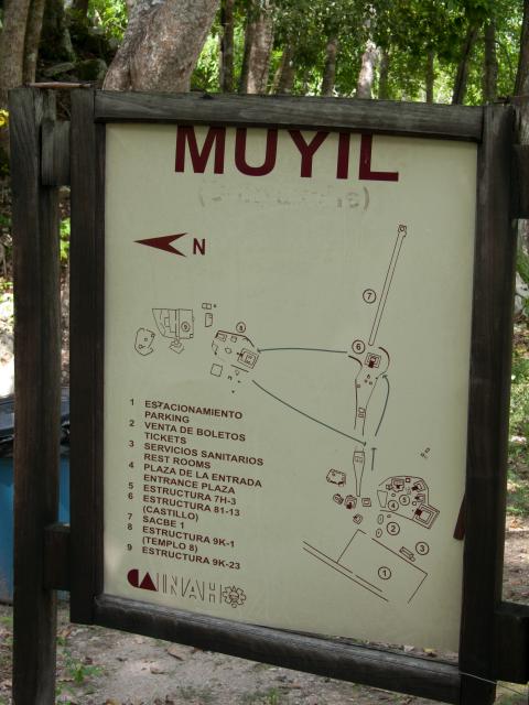 Archäologische Zone Muyil