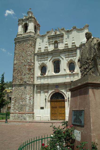 Kirche am Museo Fotografia Pachuca