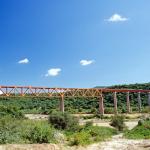 Brücke über den Rio El Fuerte