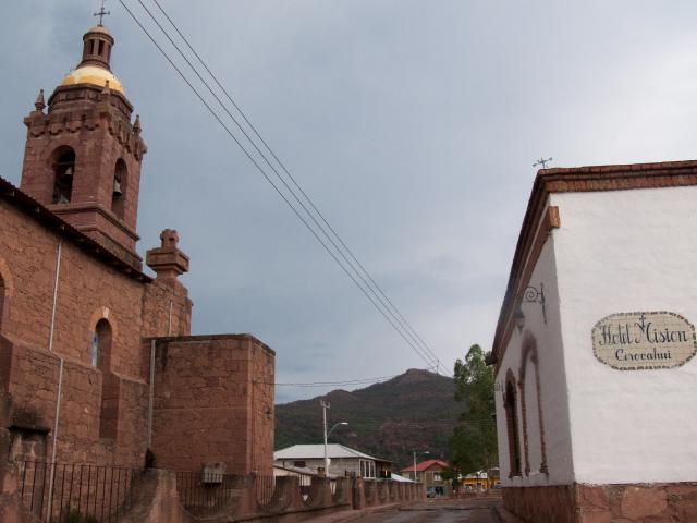 Missionskirche Cerocahui und Hotel Misíon