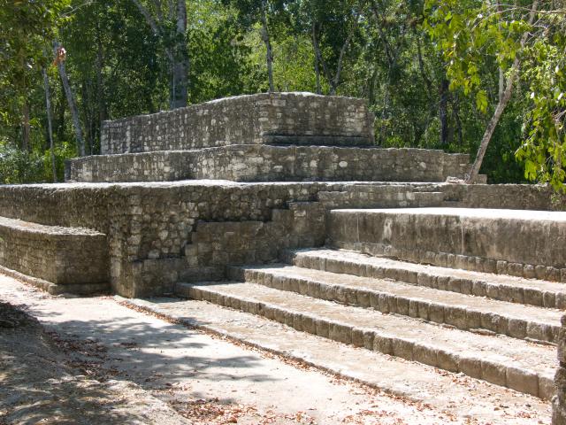 Ruinen in Calakmul