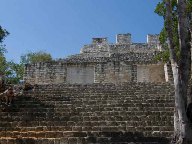 Ruinen in Calakmul-3
