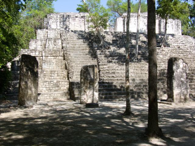 Ruinen in Calakmul-4