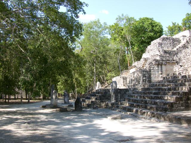 Ruinen in Calakmul-18