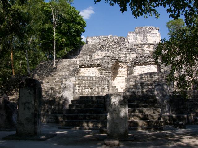 Ruinen in Calakmul-19