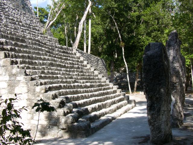 Ruinen in Calakmul-22