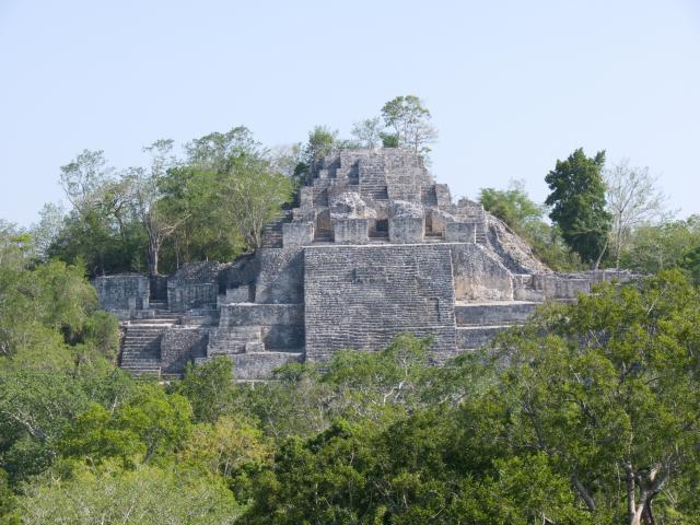 Ruinen in Calakmul-24