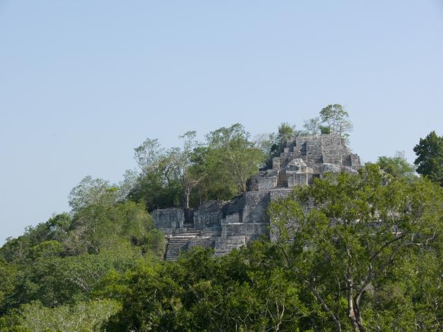 Ruinen in Calakmul-25