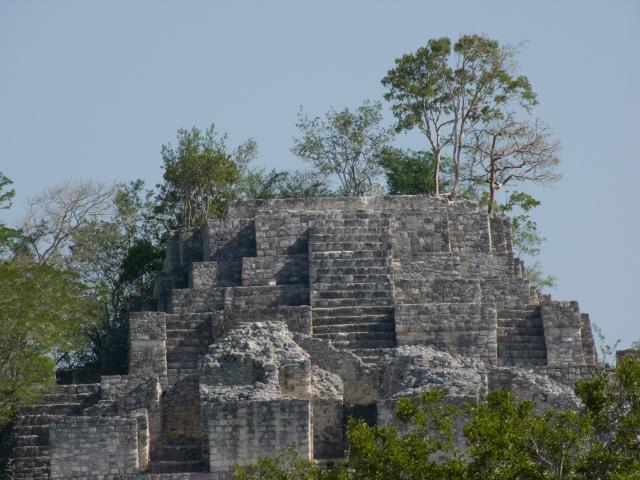 Ruinen in Calakmul-26