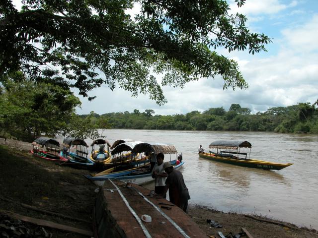 Bootsfahrt auf dem Fluss Usumacinta-9