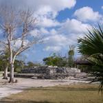 Ruinen der achäologischen Zone San Gervasio auf der Insel Cozumel-2