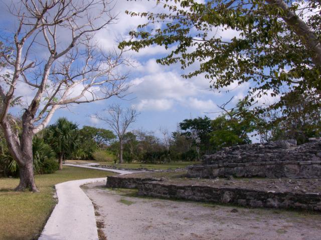 Ruinen der achäologischen Zone San Gervasio auf der Insel Cozumel-3