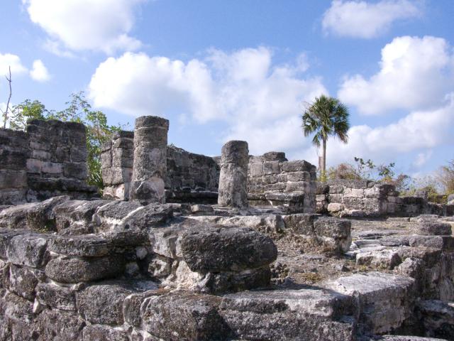 Ruinen der achäologischen Zone San Gervasio auf der Insel Cozumel-6