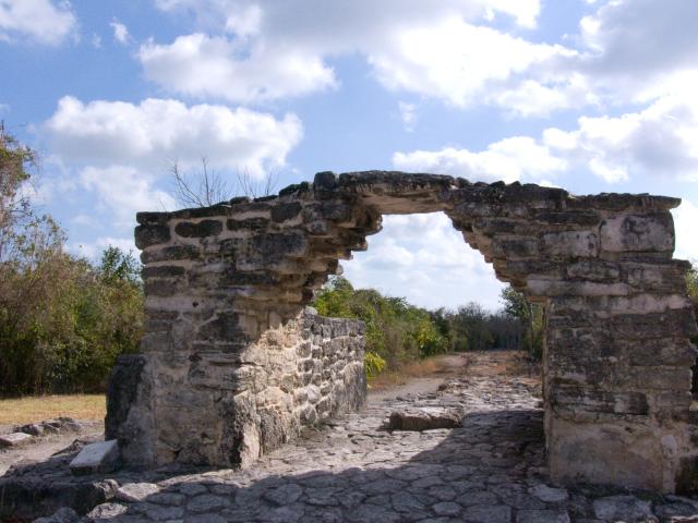 Ruinen der achäologischen Zone San Gervasio auf der Insel Cozumel-11