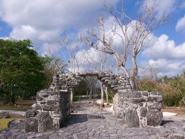 Ruinen der achäologischen Zone San Gervasio auf der Insel Cozumel-12
