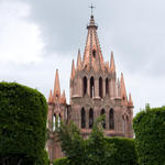 Kirche von San Miguel de Allende am Zocalo