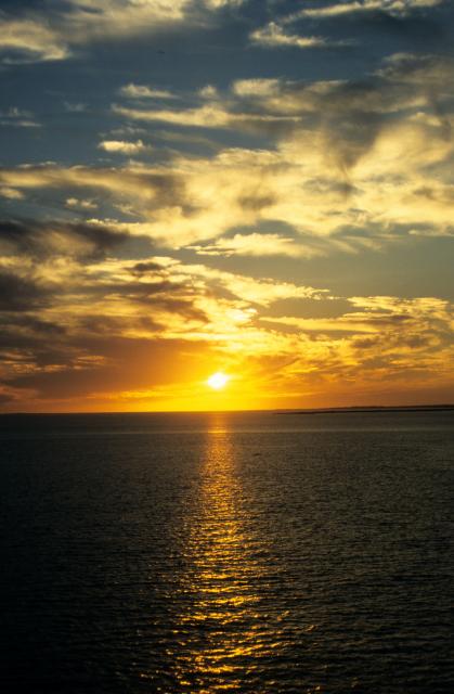 Sonnenuntergang in der Bucht von Topolobampo-2