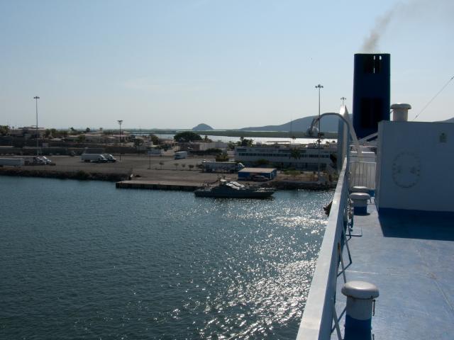 An Bord der Fähre - Baja Ferries in Topolobampo-2