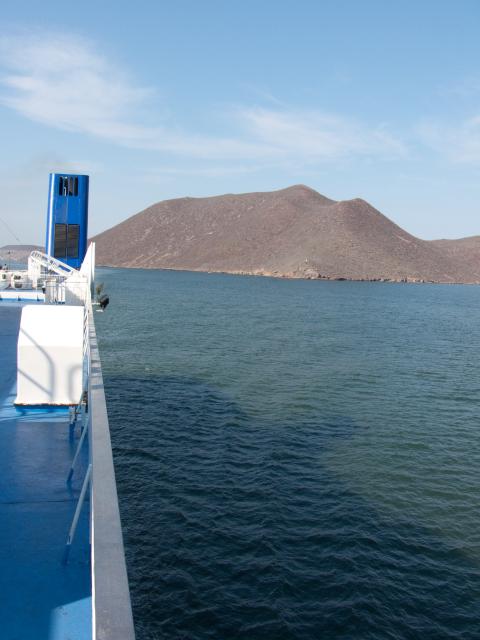 An Bord der Fähre - Baja Ferries in Topolobampo-3