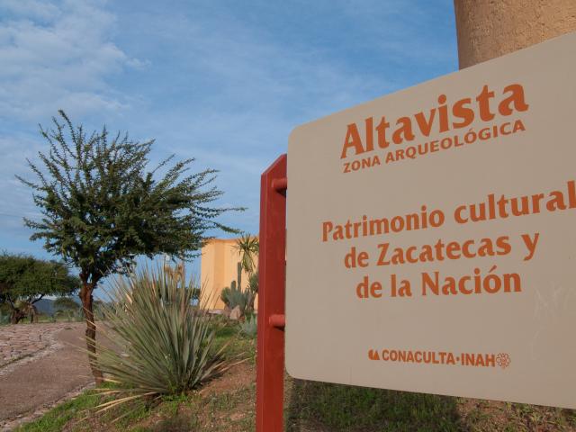 Archäologische Zone Alta Vista