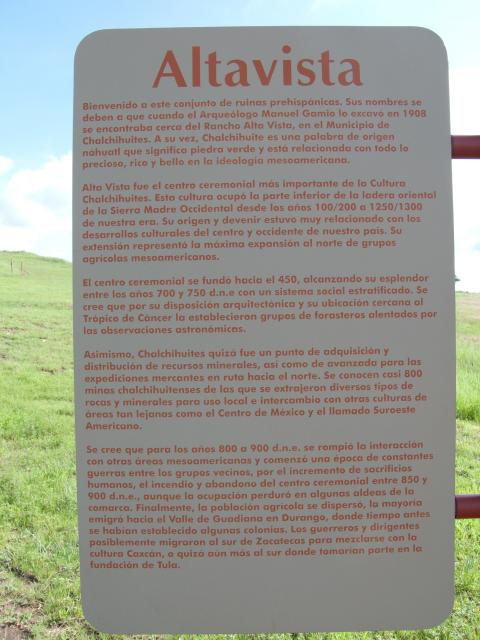Archäologische Zone Alta Vista-31