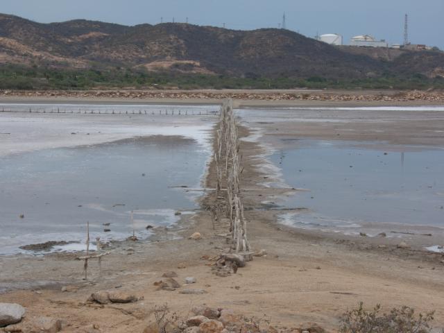 Salzgewinnungsanlagen an der Pazifik-Küste bei Salina Cruz-9